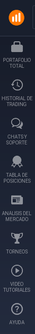 Barra útil iq option