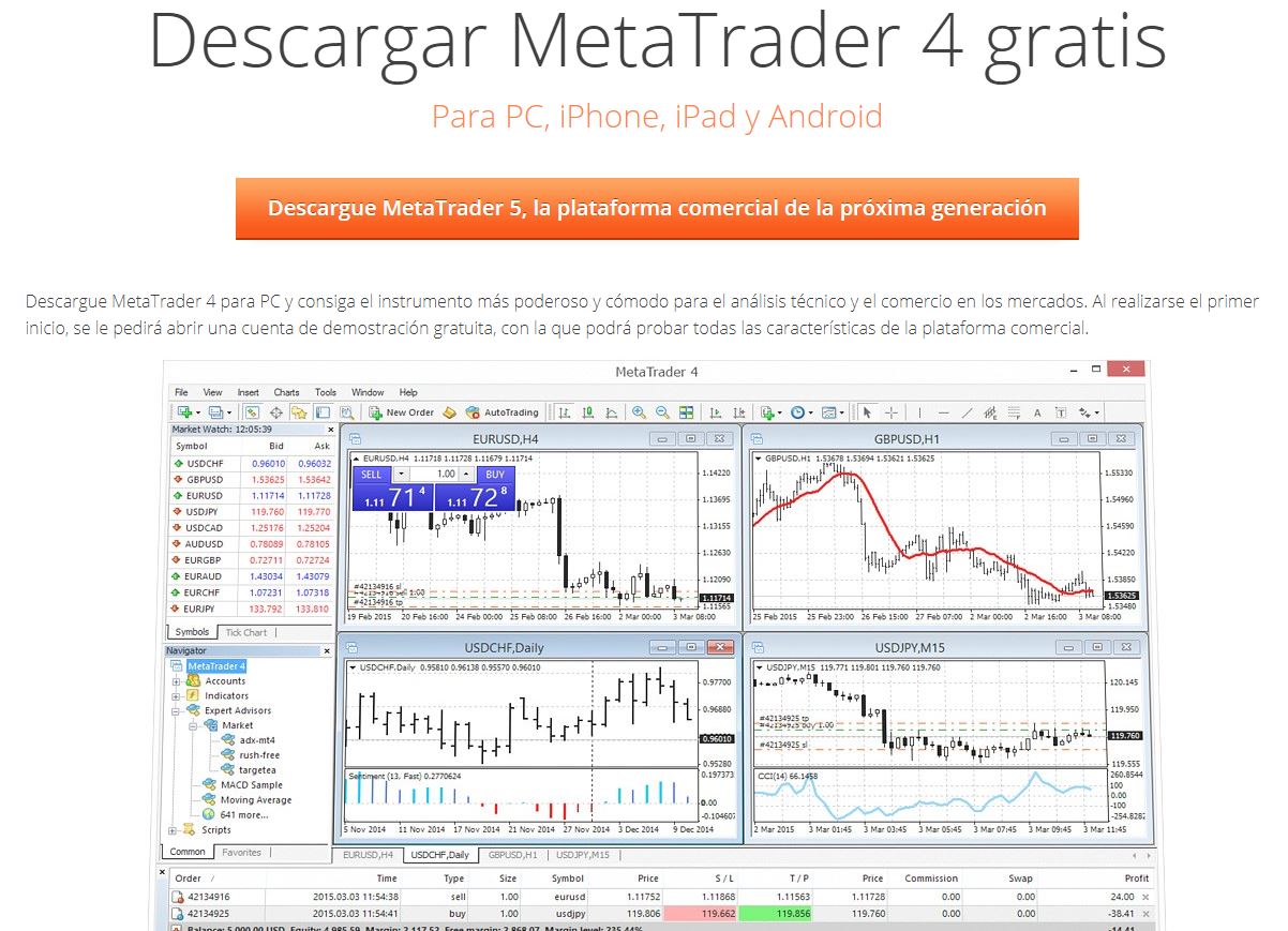 descargar metatrader4