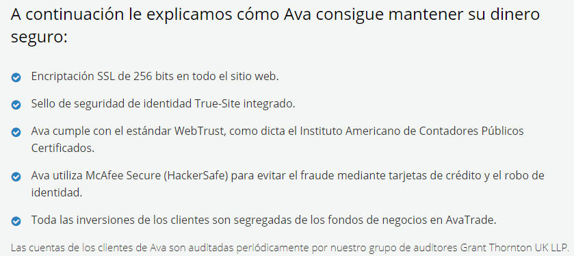seguridad avatrade