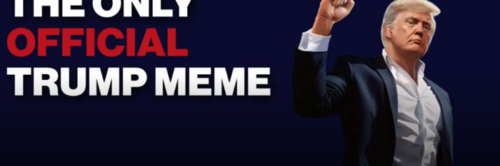 Imagen de trump meme coin