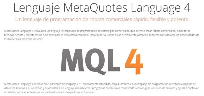 mql4 de metatrader